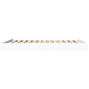Bettgestell Weiß 160x200 cm