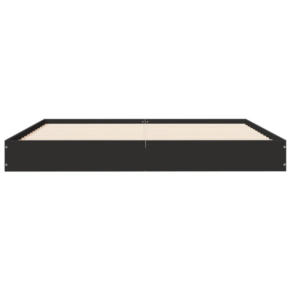 Bettgestell Schwarz 160x200 cm
