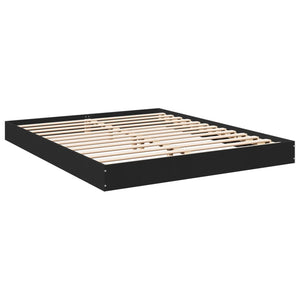 Bettgestell Schwarz 160x200 cm