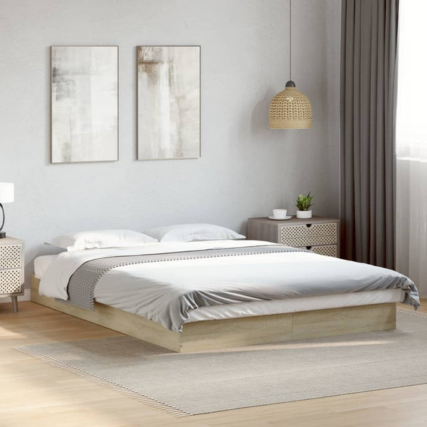 Bettgestell 140x200 cm Sonoma Eiche