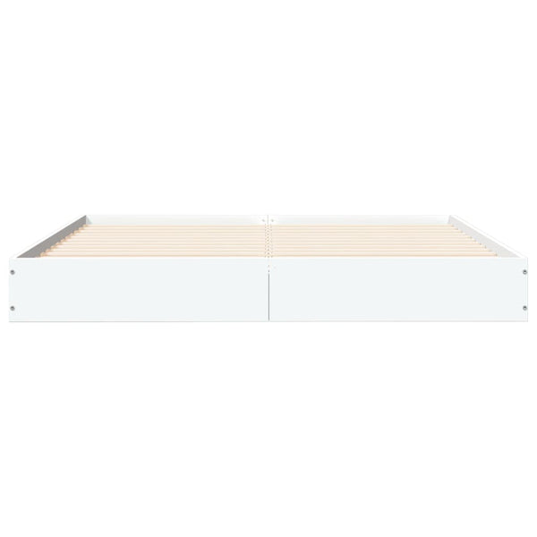 Bettgestell Weiß 135x190 cm