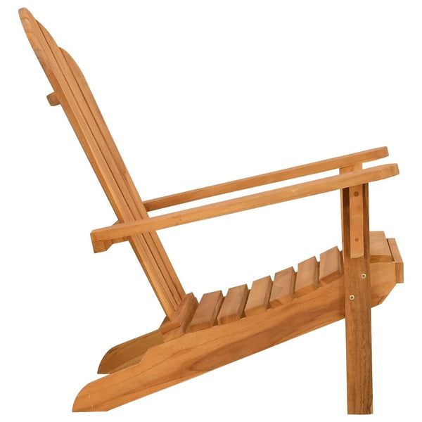 Adirondack Gartenstuhl Teakholz Massiv
