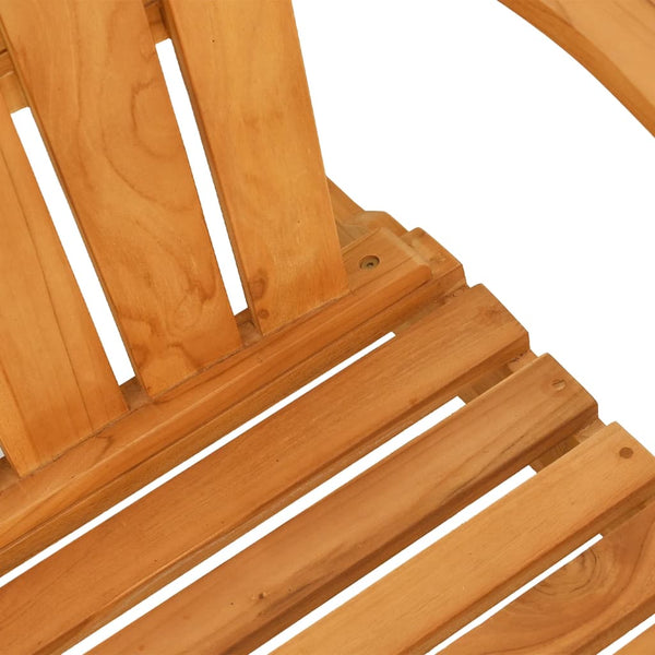 Adirondack Gartenstuhl Teakholz Massiv
