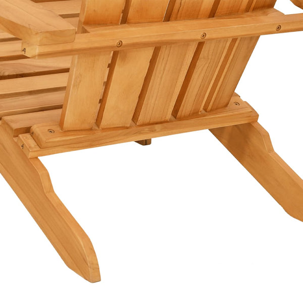 Adirondack Gartenstuhl Teakholz Massiv