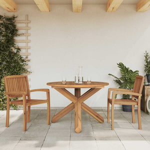 Gartentisch Teakholz Ø109cm