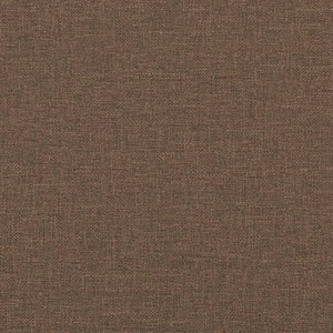 4-tlg. Sofagarnitur Braun mit Hocker