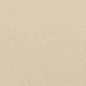 3-tlg. Sofagarnitur Creme mit Hocker