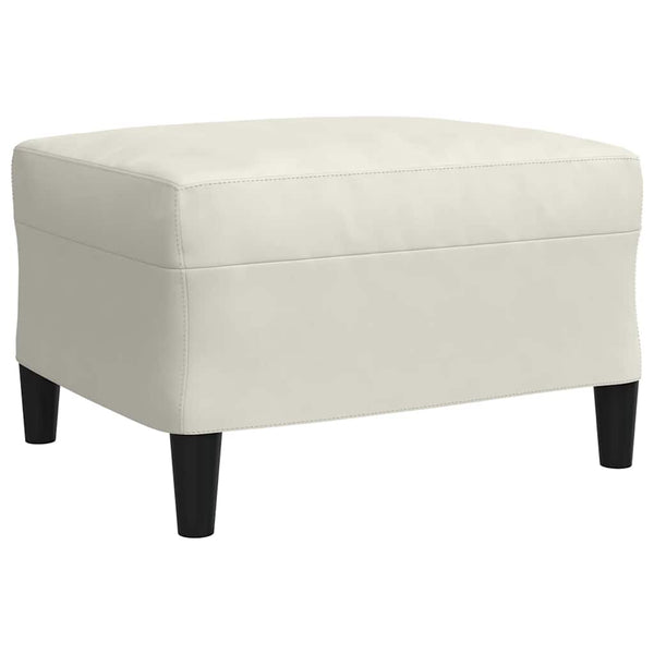 4-tlg. Sofagarnitur Creme Samt