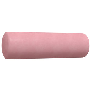 2-tlg. Sofagarnitur Rosa Samt mit Kissen