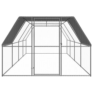 Verzinkter Hühnerkäfig 3x8x2 m