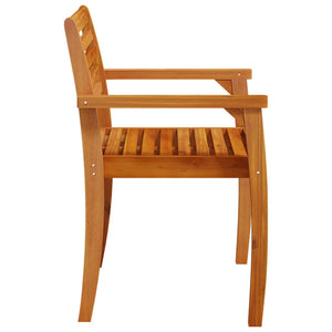 vidaXL Chaises de jardin 8 pcs 59x55x85 cm Bois d'acacia massif