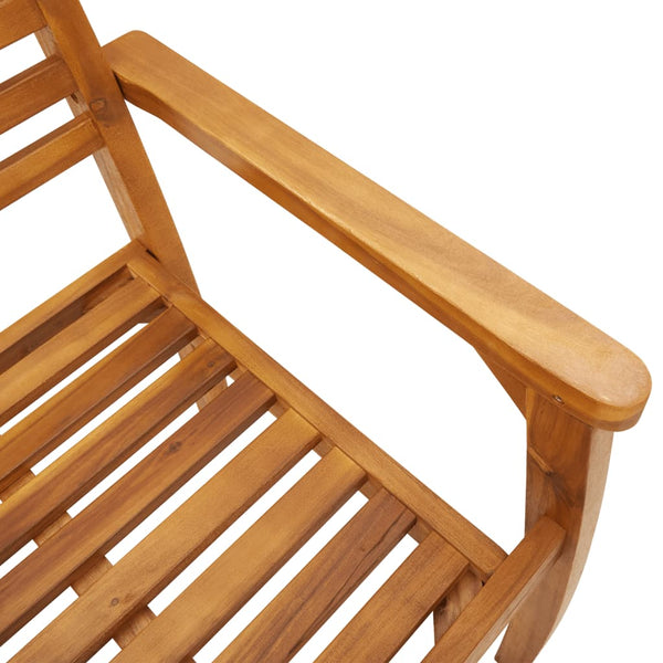 vidaXL Chaises de jardin 8 pcs 59x55x85 cm Bois d'acacia massif