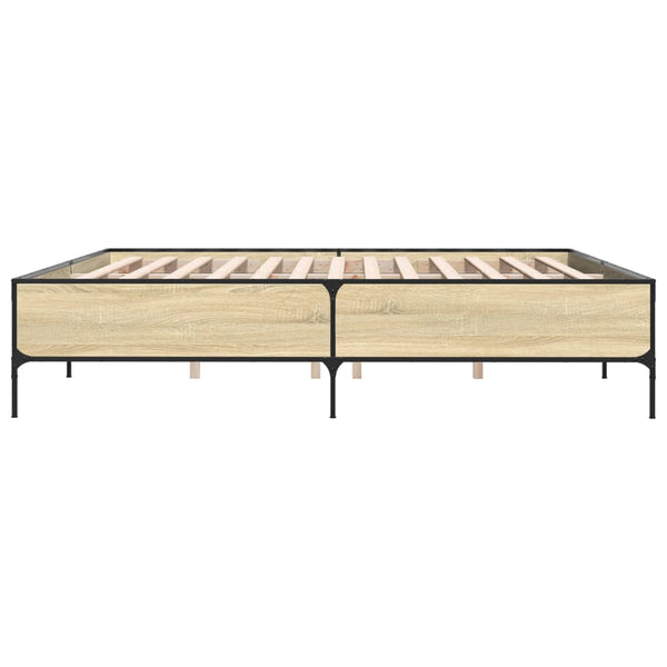 Bettgestell Sonoma-Eiche 180x200 cm