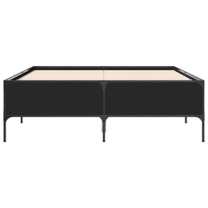 Bettgestell Schwarz 160x200 cm