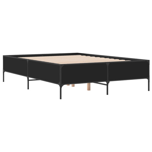 Bettgestell Schwarz 160x200 cm