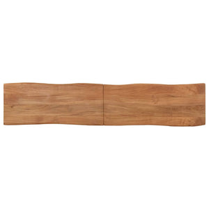 Akazie Massivholz Bank mit Stahlgestell, 160cm