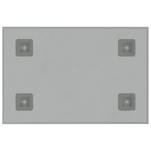 Magnettafel Wandmontage Weiß 40x30 cm