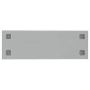 Magnettafel Weiß 80x30 cm Hartglas