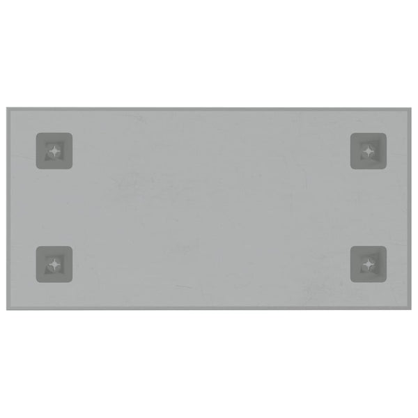 Magnettafel Wandmontage Weiß 40x20 cm