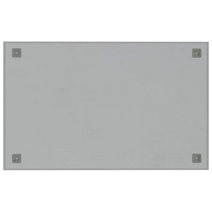 Magnettafel Weiß 80x50 cm Hartglas