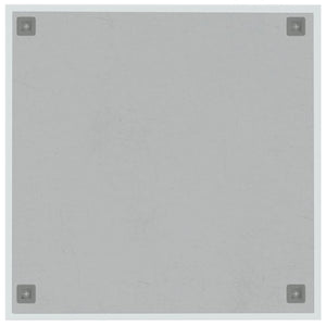 Magnettafel 60x60 cm, Wandmontage, Hartglas