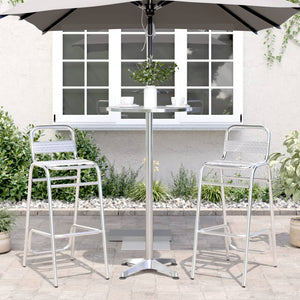 Höhenverstellbarer Outdoor Bartisch Aluminium