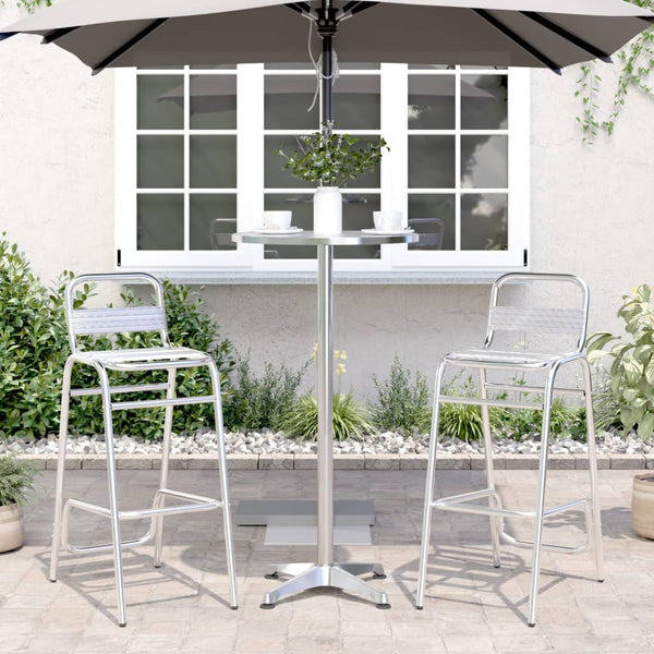 Höhenverstellbarer Outdoor Bartisch Aluminium