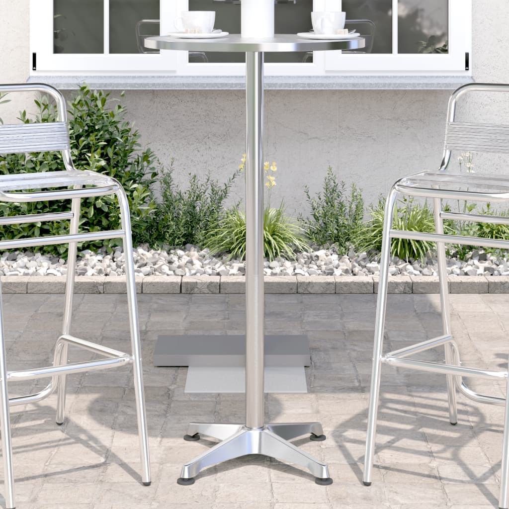 Höhenverstellbarer Outdoor Bartisch Aluminium