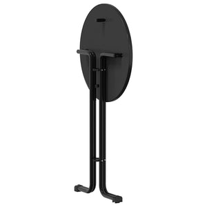 Schwarzer Bartisch Ø70x110 cm