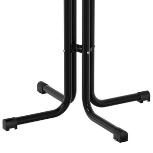 Schwarzer Bartisch Ø70x110 cm