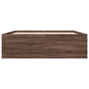 Bettgestell Braun Eichen-Optik 150x200 cm