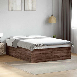 Bettgestell Braun Eichen-Optik 150x200 cm