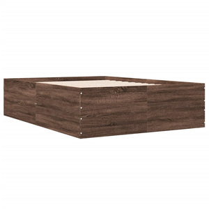 Bettgestell Braun Eichen-Optik 140x200 cm