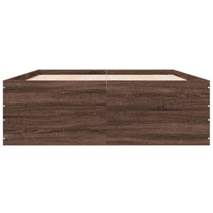 Bettgestell Braun Eichen-Optik 140x200 cm