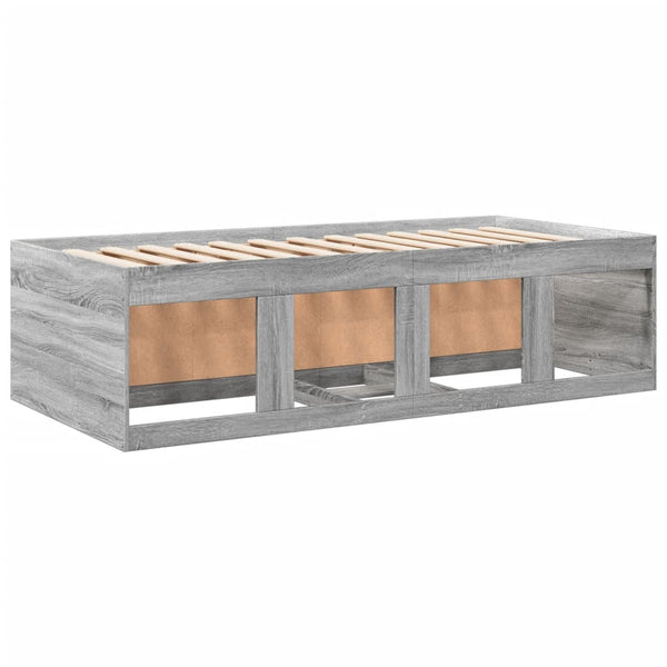 Tagesbett mit Schubladen 100x200 cm Grau