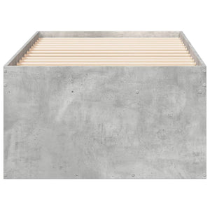 Tagesbett mit Schubladen 90x190 cm Betongrau