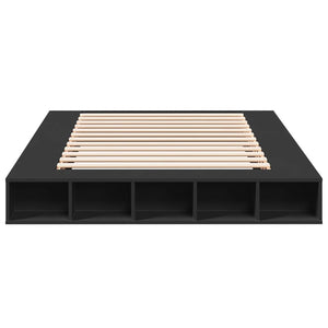 Bettgestell Schwarz 160x200 cm