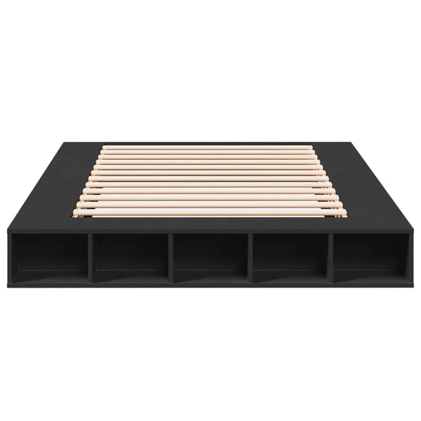 Bettgestell Schwarz 160x200 cm