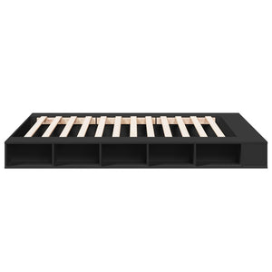 Bettgestell Schwarz 160x200 cm