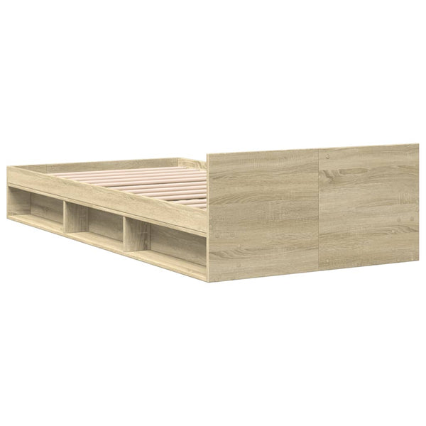 Bettgestell Sonoma Eiche 90x190 cm mit Schublade