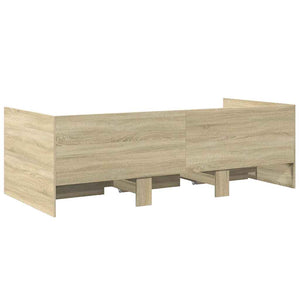Tagesbett mit Schubladen 100x200 cm Sonoma-Eiche