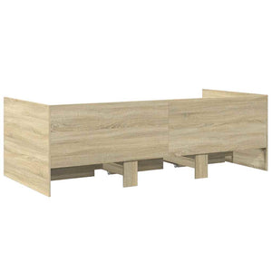 Tagesbett mit Schubladen 90x190 cm Sonoma-Eiche