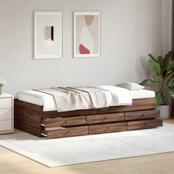 Tagesbett mit Schubladen 90x200 cm