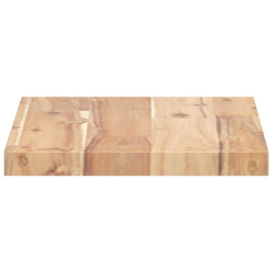 Schweberegale Akazie 4er Set 40 cm