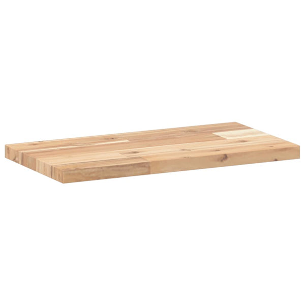 Schweberegale Akazie Massivholz 60x20 cm, 2er-Set