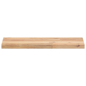 Akazie Schweberegale 60x20 cm, 4er Set
