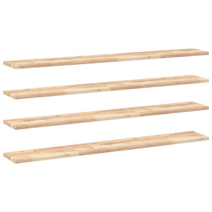 Akazie Schweberegale 120cm, 4er Set