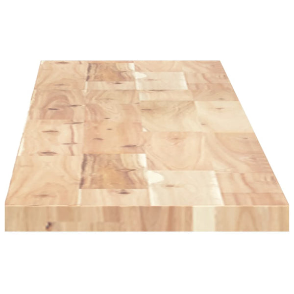 Akazie Schweberegale 140 cm, 2er Set