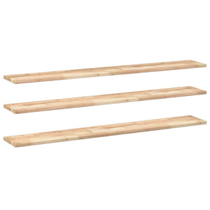 Akazie Schweberegale 160cm 3er Set