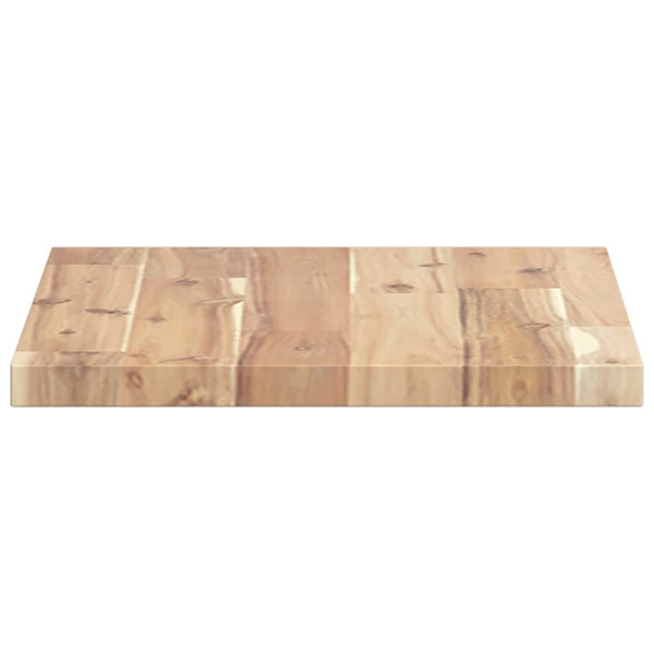Schweberegale 3er Set Akazie 40x30 cm